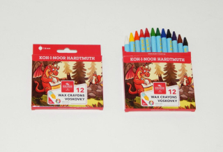 Voskovky 8232/12 krátké papír