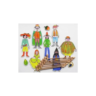 MARIONETINO Komplet Dlouhý, Široký a Bystrozraký