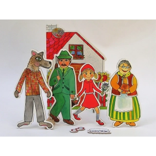 MARIONETINO MLP Červená Karkulka 