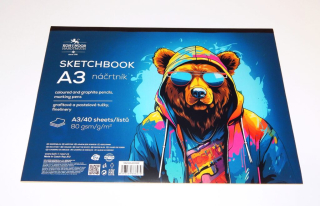Náčrtník A3 40 listů 90g