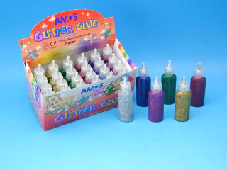 Lepidlo glitrové DISPLAY 22ml - různé barvy