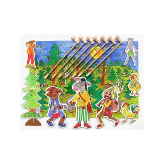 MARIONETINO LP+T Zvířátka a loupežníci