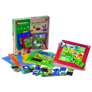 MosaJeuxMoje malá farma magnetická mozaika