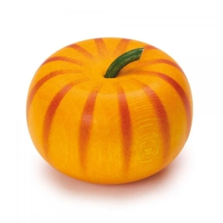 Erzi obchůdek & kuchyňka -  dýně oranžová, dřevěná hračka pro děti