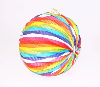 Lampion kulatý 23cm mix, 4 motivy
