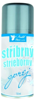 Spray dekorační stříbrný