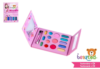 Dětská sada líčení beauted paletka se zrcátkem na magnetické zavírání