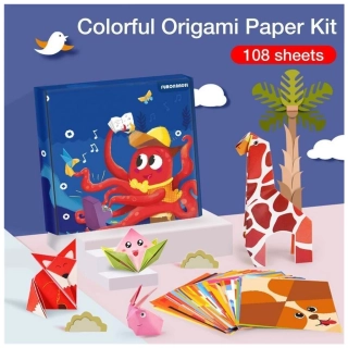 Origami Barevný papírový set