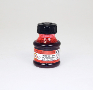 Inkoust 141502 červený 50g