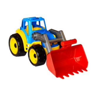 Traktor/nakladač/bagr se lžící
